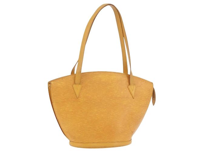 LOUIS VUITTON Borsa a Spalla Epi Saint Jacques Gialla M52269 LV Auth 175412 Giallo