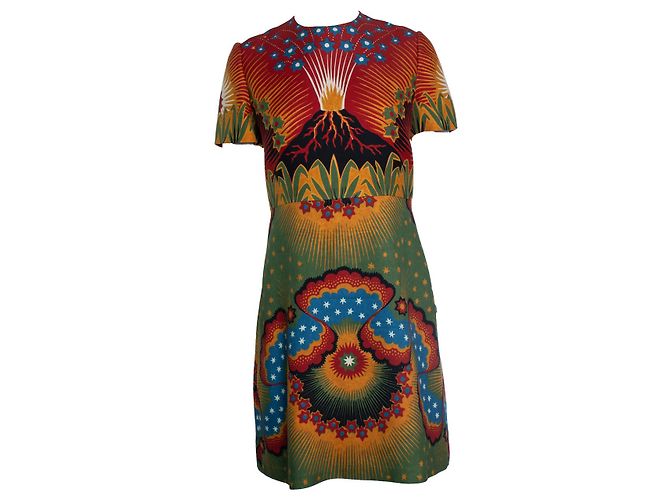 Vestido Volcano encantado de Valentino Multicolor