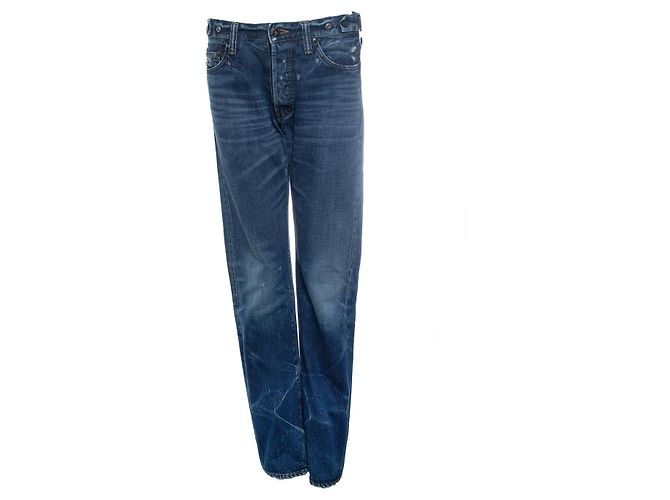Autre Marque PRPS, jeans blu con lavaggio vintage