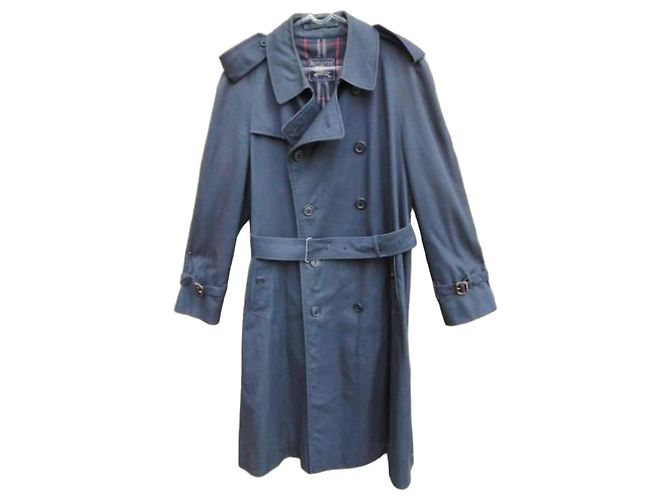 Trench Burberry Blu Navy