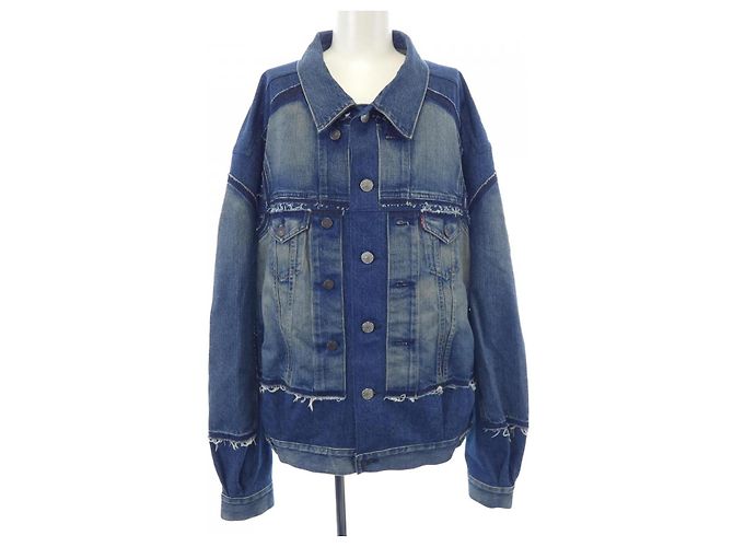 Junya Watanabe Man Denim Jacket Blue