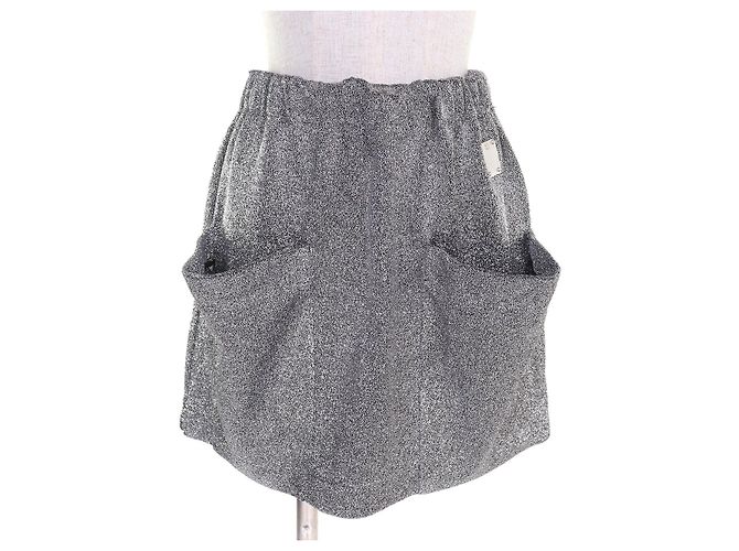 Strickrock Louis Vuitton Silber