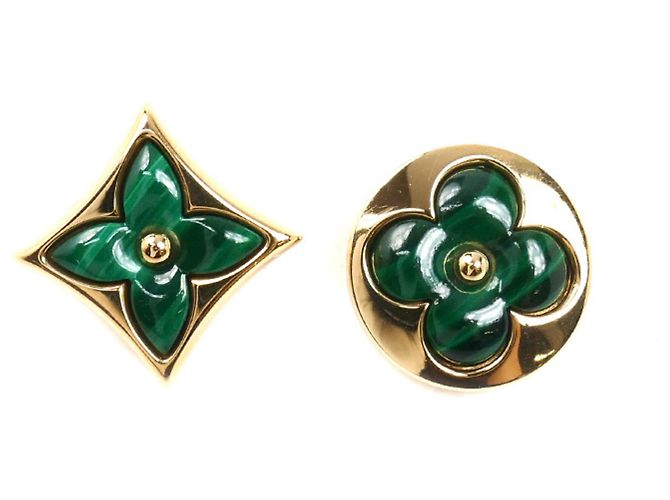 Pendientes Louis Vuitton de oro rosa de 18K Star Sun Blossom
