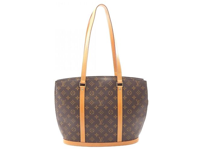 Borsa a Spalla Babylon Louis Vuitton Marrone Monogramma
