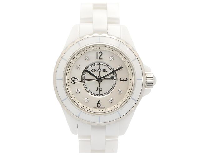 Reloj de pulsera Chanel J12 8 diamantes
