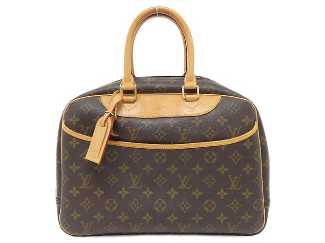 Bolsa de mão Vanity Bowling Monogram Louis Vuitton Marrom