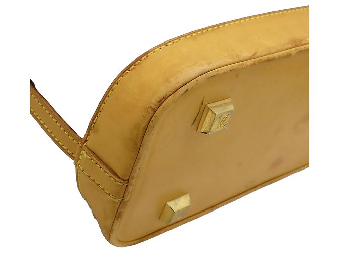 Sac cabas MM en vinyle Monogram Ambre de Louis Vuitton Marron