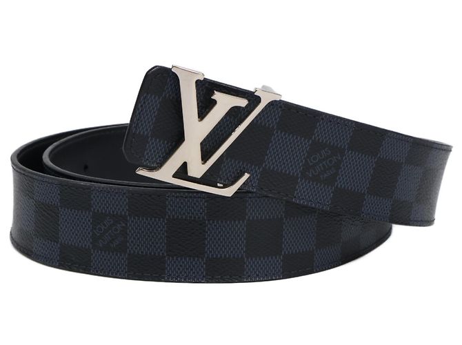 Louis Vuitton M0087 Navy Damier Cobalt Belt Navy blue