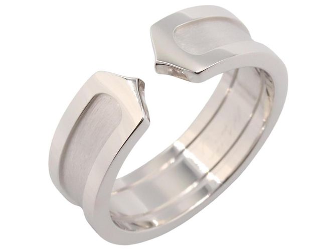 Anello Cartier C2 in oro bianco 18K Argento