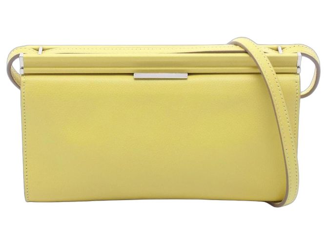 Sac à épaule Hermès Click H 21 Doré Jaune