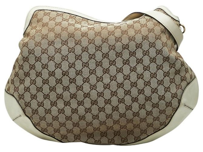 Bolsa de um ombro Gucci Bege Cru