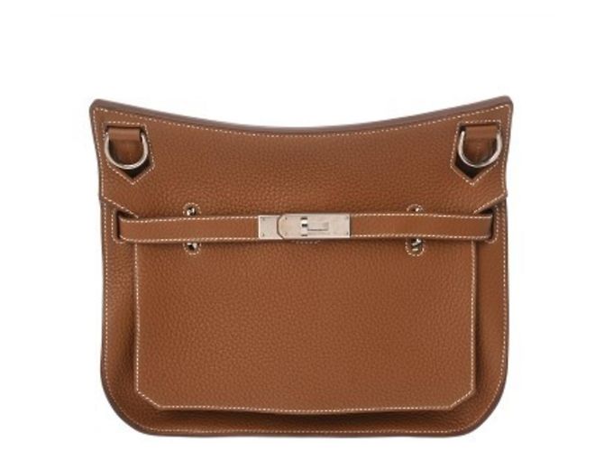 Borsa a Spalla Hermès Jypsiere 28 Oro D'oro