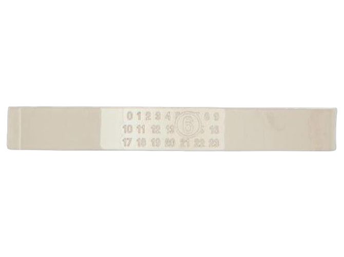 Maison Martin Margiela Pulseira de punho gravada com número