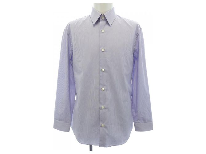Camicia in cotone Prada Blu 