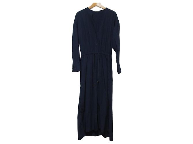 Autre Marque Abito Lungo V-Neck BARNYARDSTORM Blu Blu navy