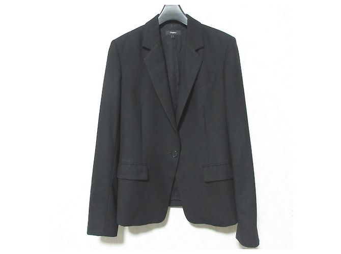 Theory Light Saxony Tailored Jacket Black