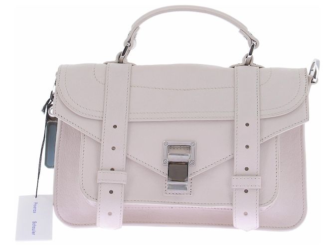 Proenza Schouler Bolsa creme de couro Bege