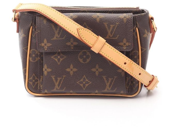 Sac à épaule Louis Vuitton Vivacite PM Marron Monogramme
