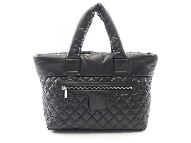 Borsa tote Chanel Coco Cocoon MM Nero