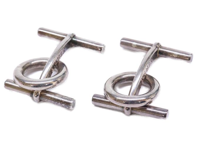 Gemelli Chaine d'Ancre Ag925 di Hermès in argento