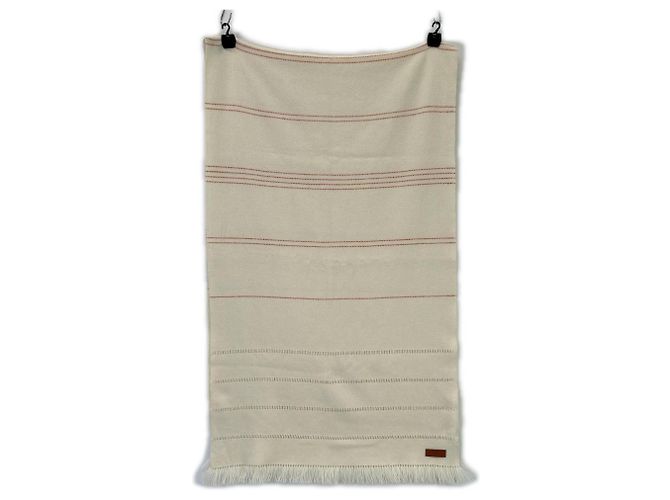 Ivory Cashmere Schal von Hermès Roh