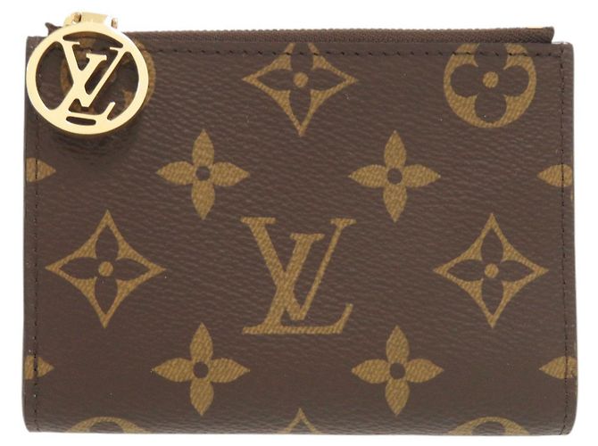 Louis Vuitton Monogram Bi-fold Wallet Brown
