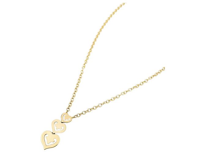 Collana O.J. Perrin, "Cœur Légende", oro giallo.
