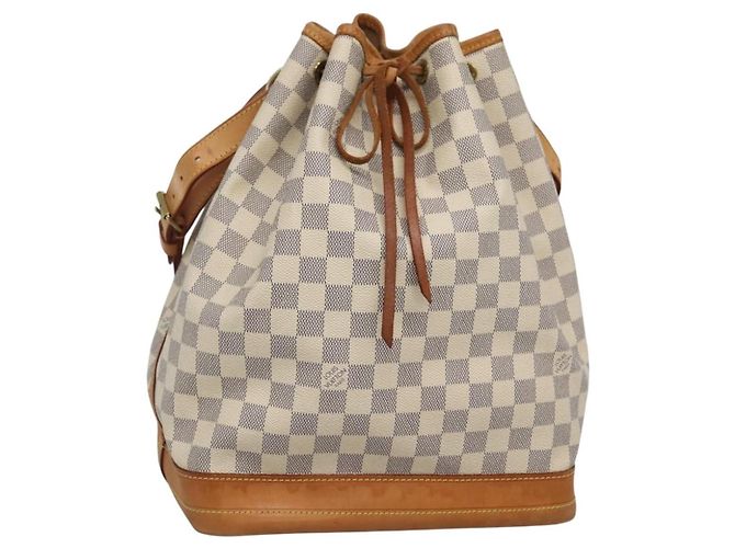 Louis Vuitton Noe Damier Ebene Large Branco