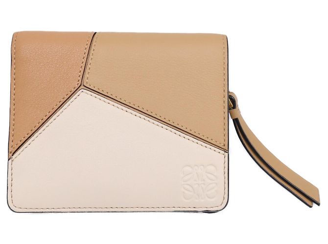 Loewe Puzzle Compact Zip Bi-Fold Wallet