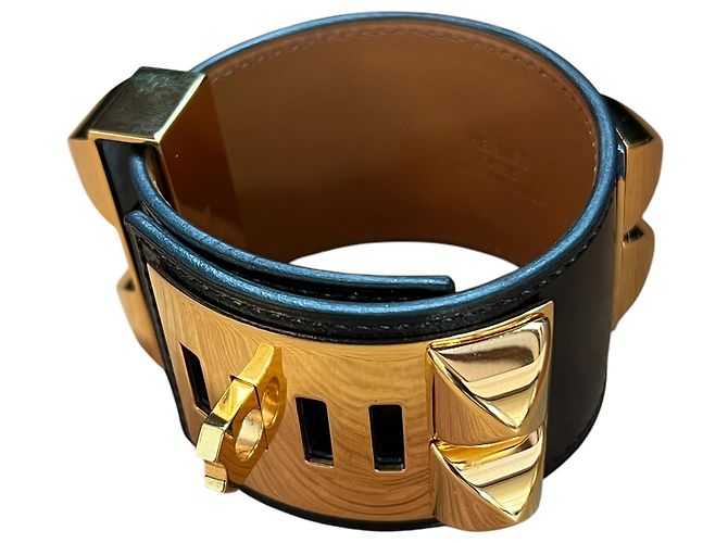 Bracciale Medor Collier de Chien nero di Hermès