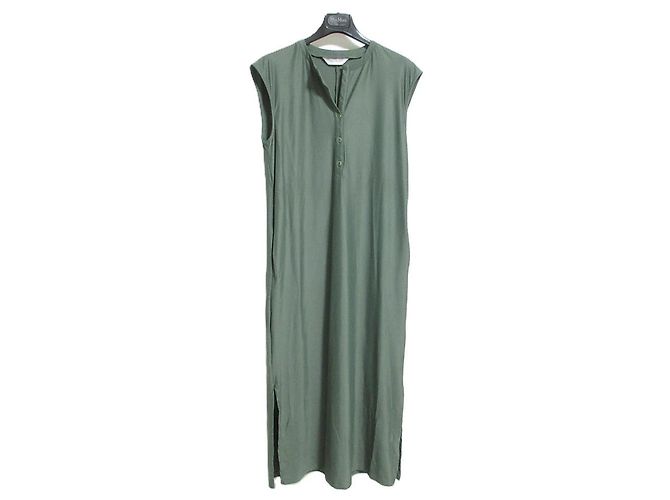 Max Mara LEISURE MEGATON Kleid Grün Olivgrün