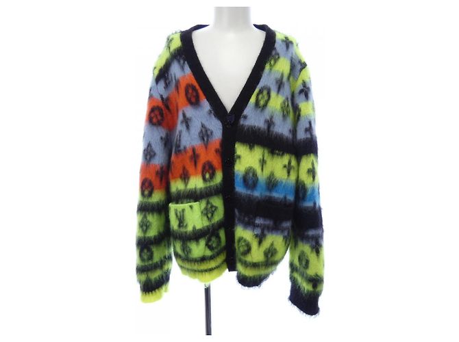 Louis Vuitton Cardigan Schwarz Blau Gelb