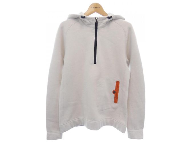 Hermès Sudadera de algodón Hermes Fit Beige