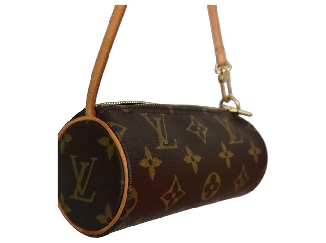 Louis Vuitton Monogram Pochette Accessoires Bag Brown