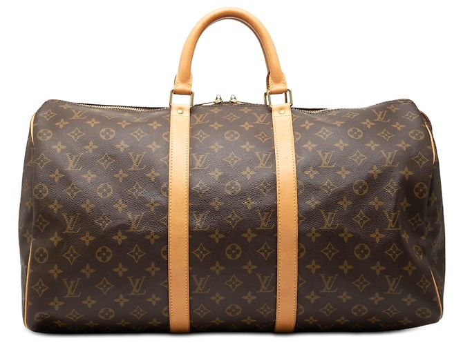 Louis Vuitton Keepall 50 Monograma Marrom