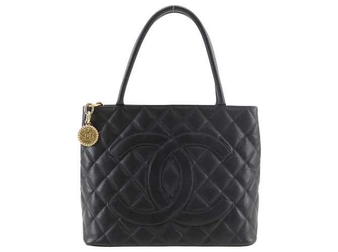 Sac à main Médaillon Chanel Noir