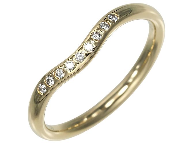 Bague à bande courbée Tiffany & Co. Doré