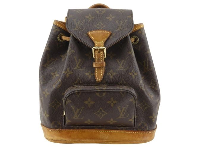 Louis Vuitton Mini Montsouris Backpack Brown