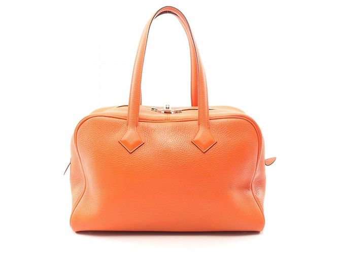Bolsa Hermès Victoria 35 Laranja