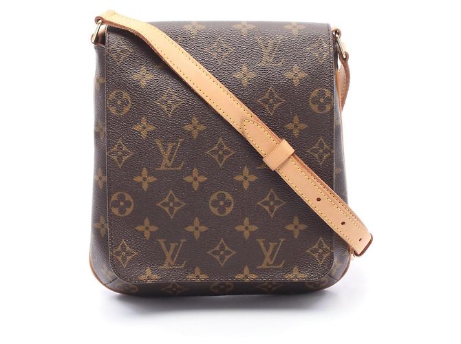 Borsa a Spalla Musette Salsa Louis Vuitton Marrone