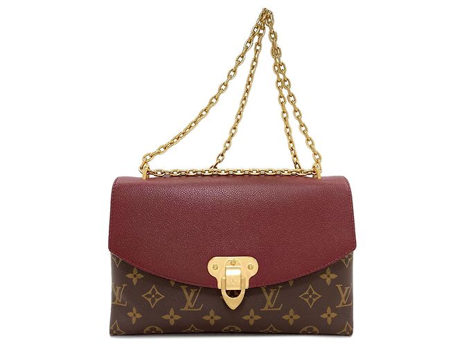 Bolso de Hombro Sampla Seed de Louis Vuitton Burdeos Monograma