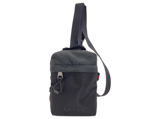 Borsa a Spalla Mini Lunga Gucci 834274 Nero