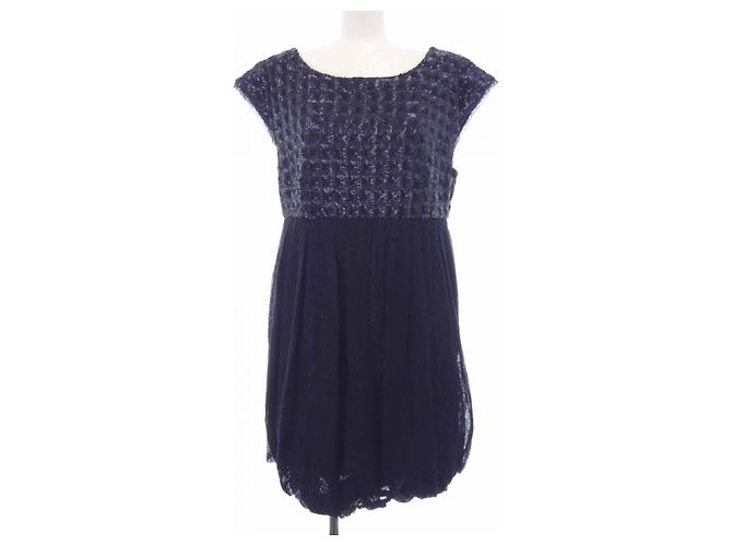 Chanel Kleid Blau Marineblau