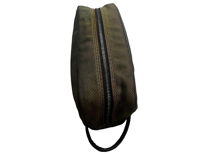 Necessaire em lona Monogram Louis Vuitton Marrom Gold hardware