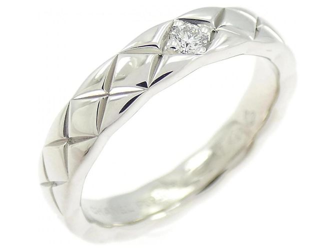 Chanel Coco Crush Mittlerer Ring Silber