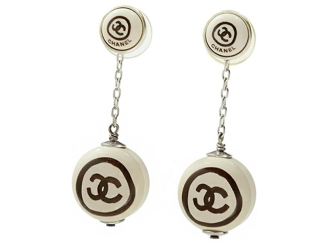 Orecchini Chanel Coco Mark 00T Dancing Marrone Crudo 
