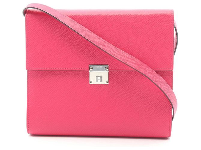 Hermès Bolsa de Ombro Hermes Click 16 Verso Rosa