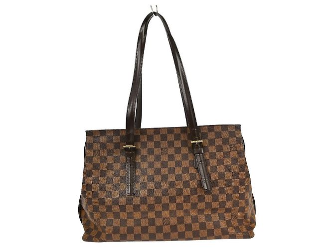 Sac à main Chelsea Damier Louis Vuitton Marron