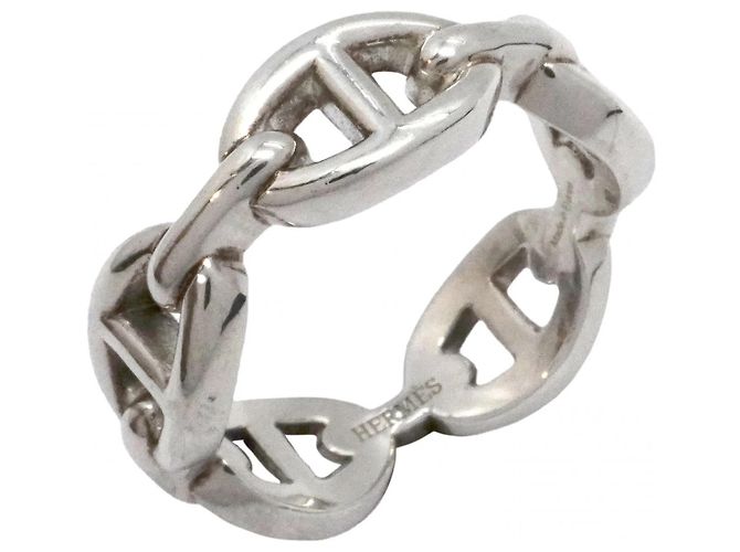 Hermès Hermes Chaine d'Ancre Enchainée Ring in Silver 925