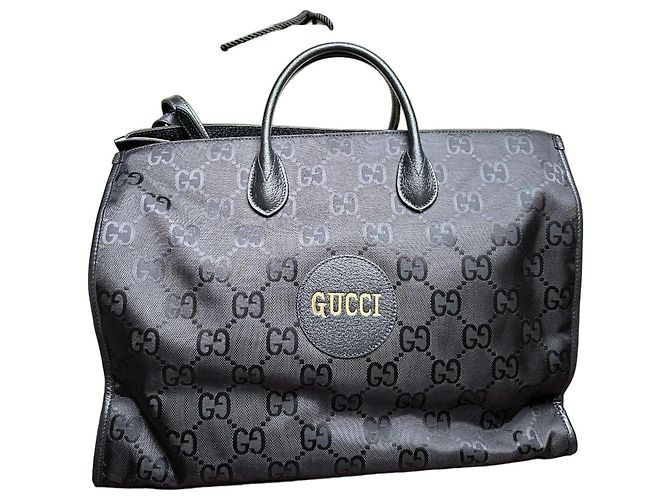 Gucci Reisetasche schwarz Nylon
